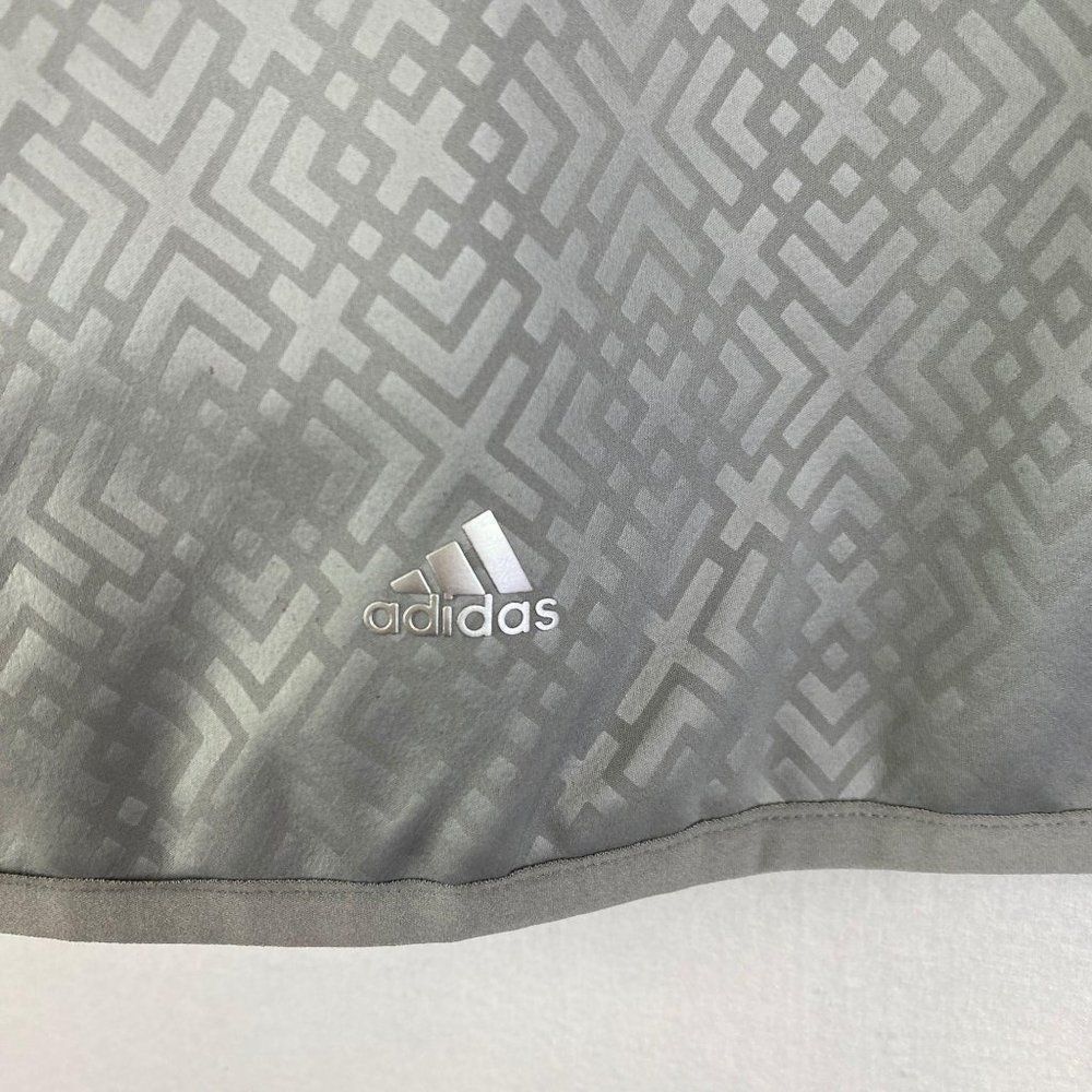 ADIDAS Gray Quarterzip Jacket - Picture 5 of 8